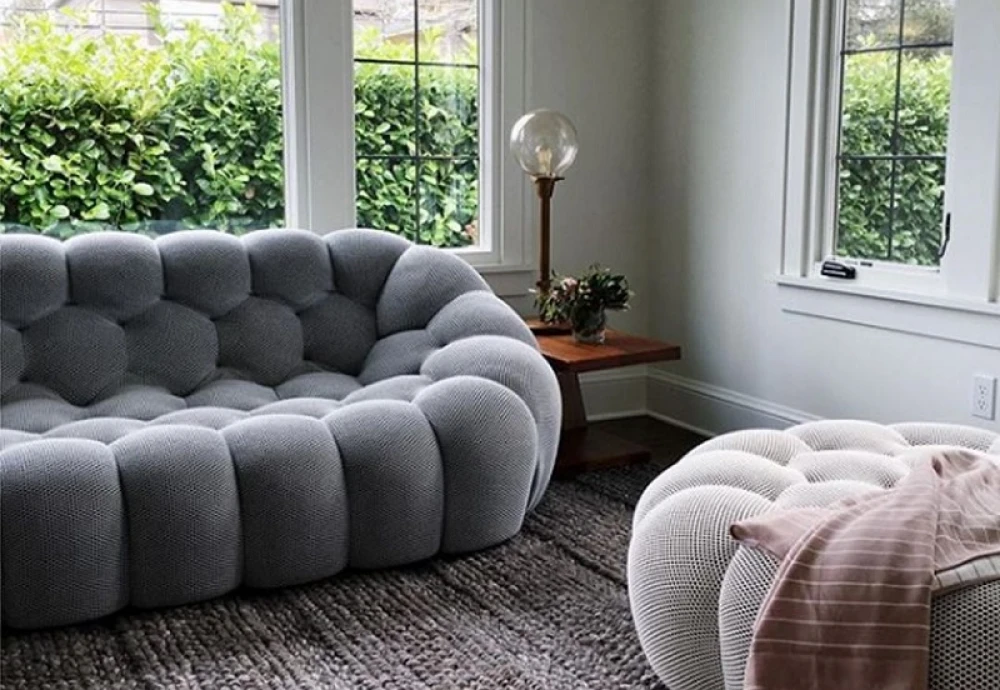 bubble curved sofa